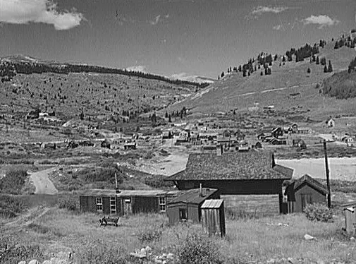 View of the silver plume 1 area