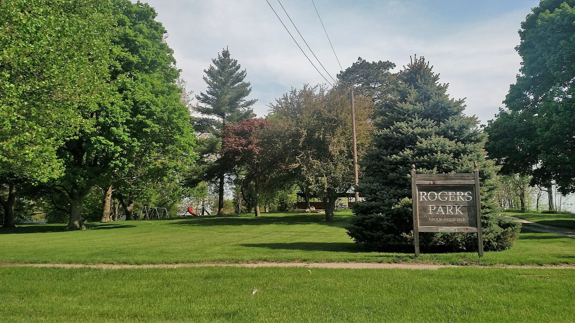 Rogers Park in Minburn, Iowa