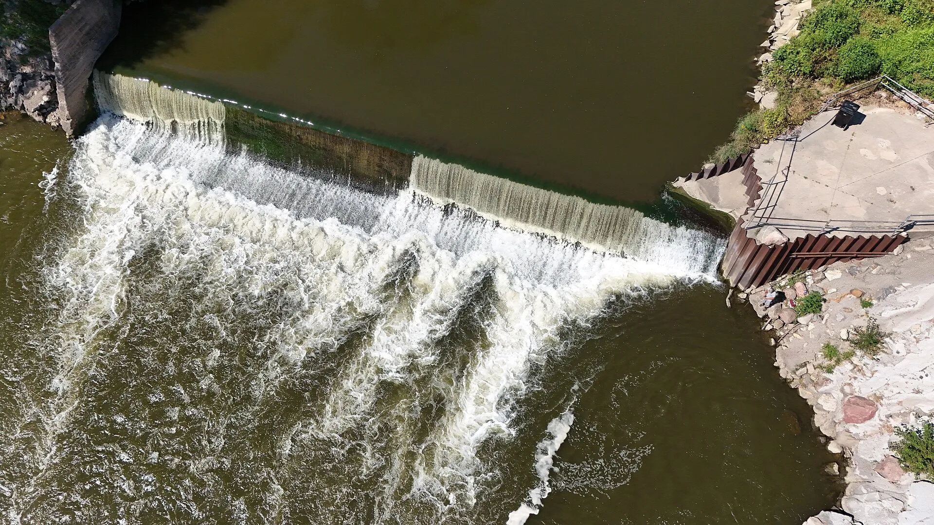 Redfield Dam on the Middle Raccoon River