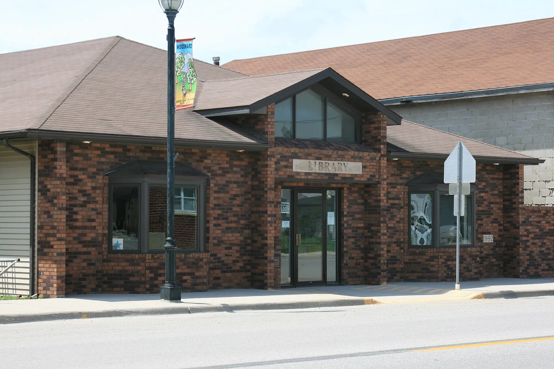 Library in Woodward, Iowa