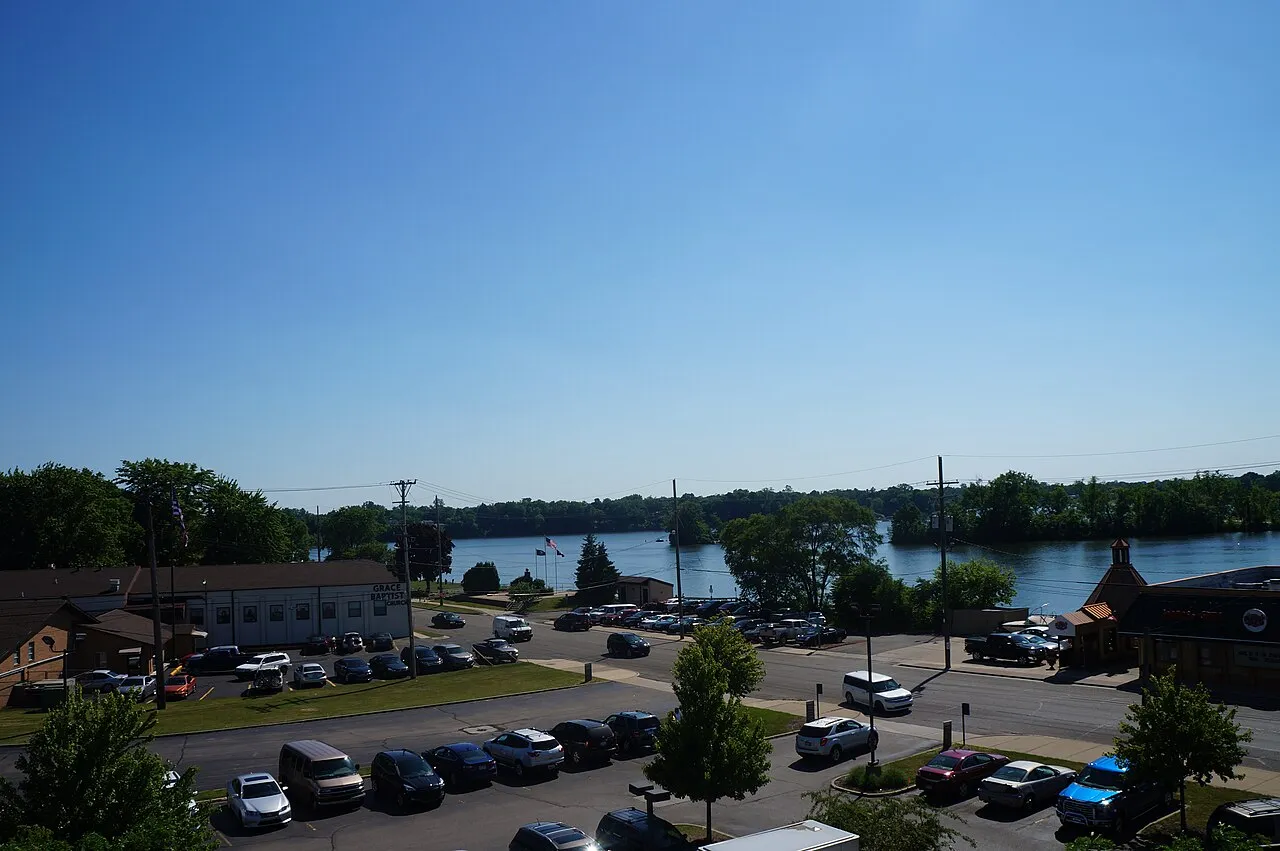 Belleville, Michigan - Western Coast from Main Street