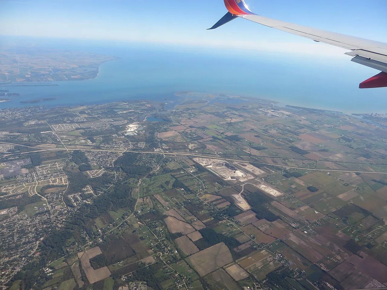 Pointe Mouillee State Game Area is a state game area located primarily in Berlin Charter Township in the northeasternmost corner of Monroe County, Michigan. It consists of 4,040 acres (16.3 km2) of coastal wetlands in La