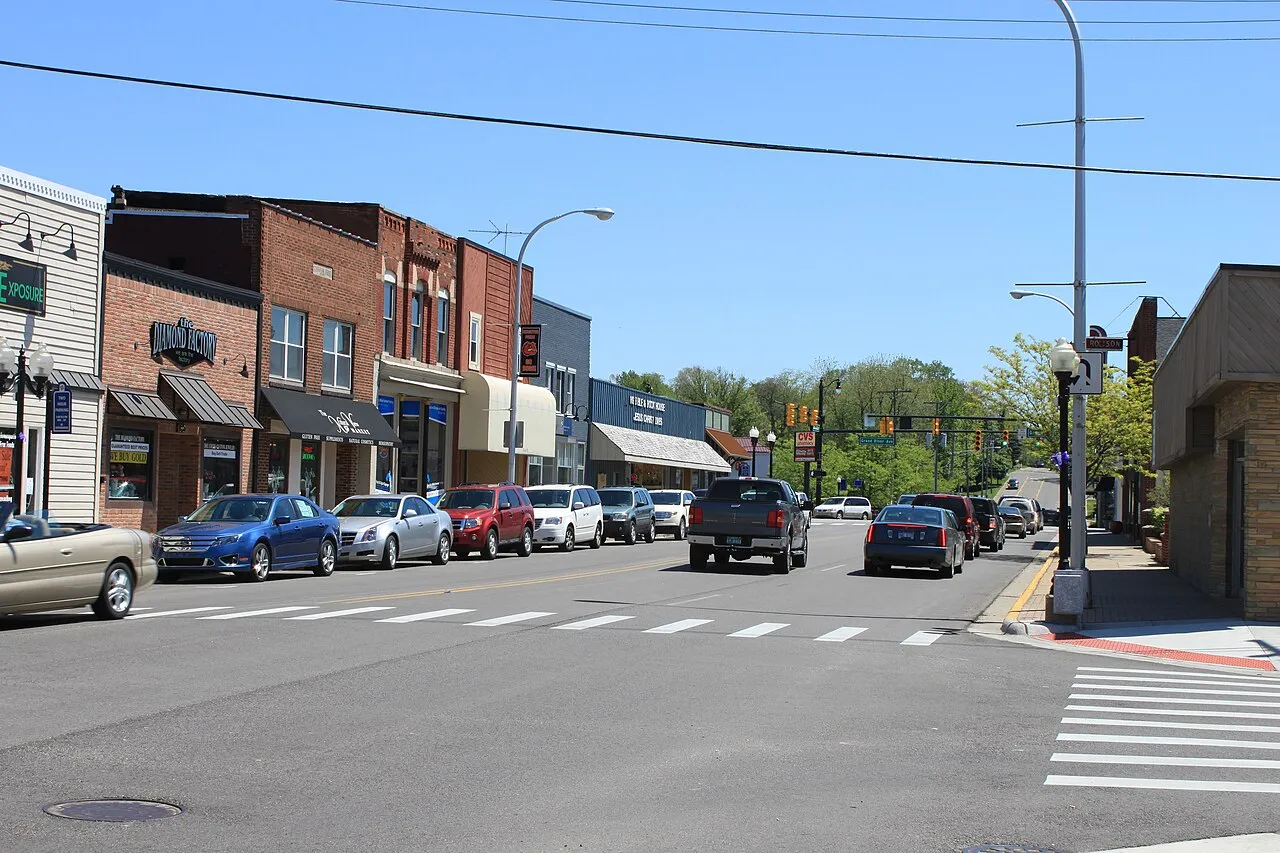 Downtown Brighton Michigan, Main Street