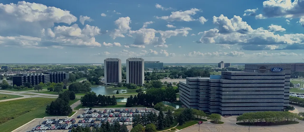 Skyline of Dearborn, Michigan