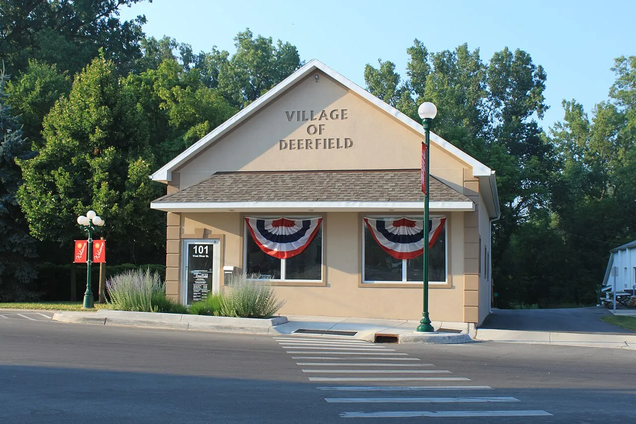 Deerfield Village Michigan Village Hall, 101 W. River Street