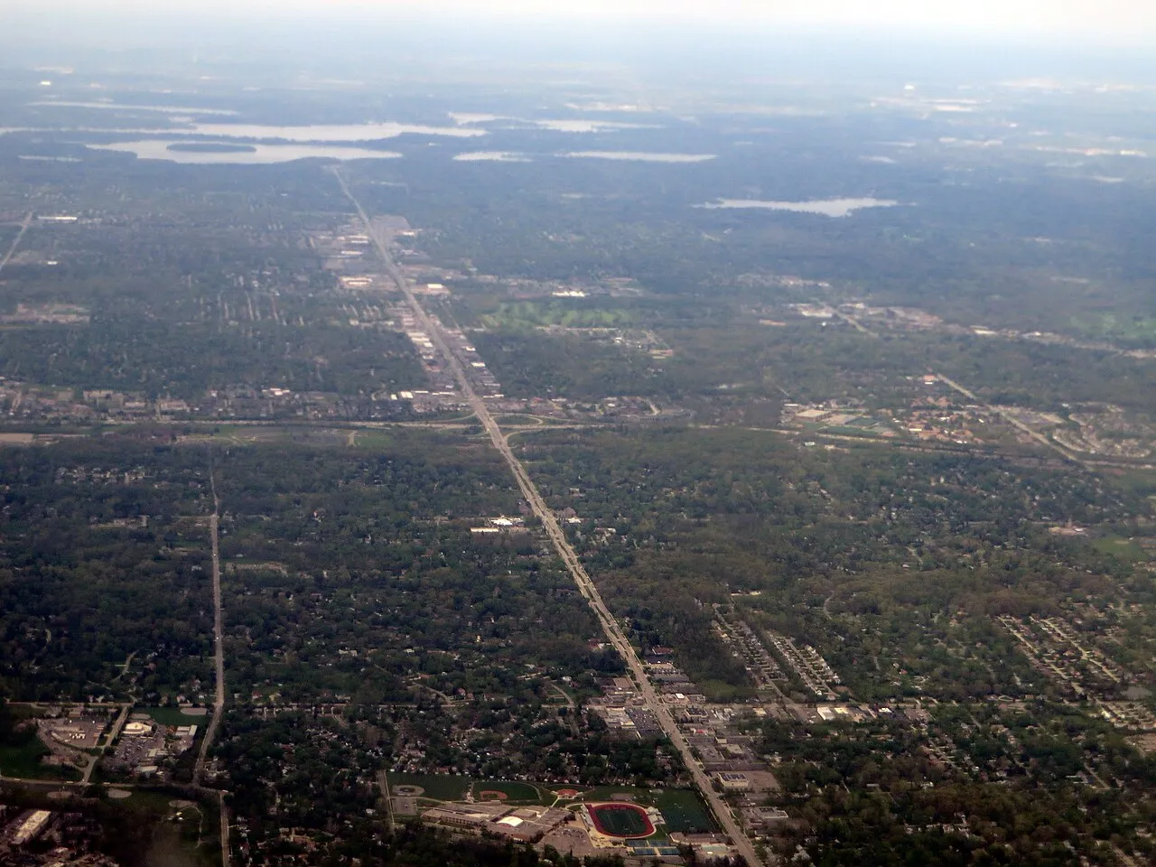 Farmington is a city in Oakland County of the U.S. state of Michigan. It is a part of the northern suburbs of Metropolitan Detroit. As o