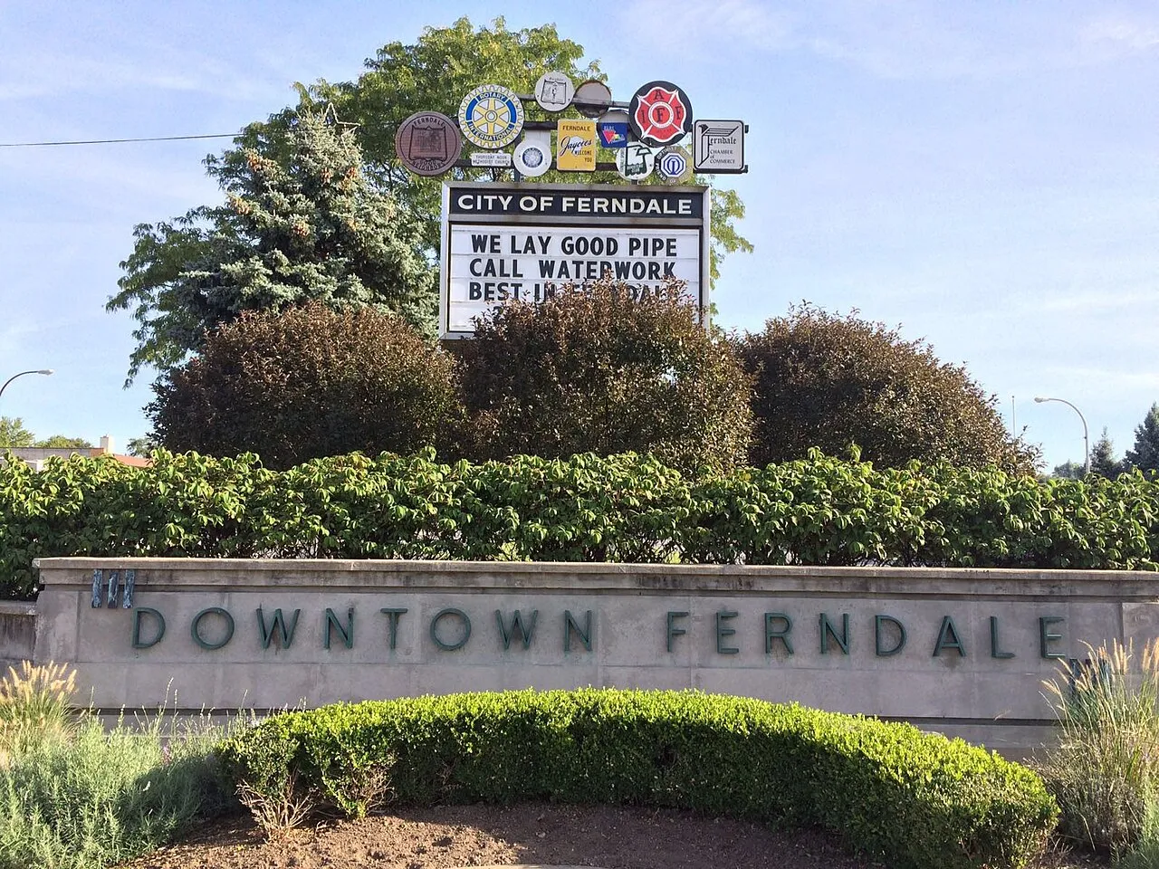 Downtown Ferndale, Oakland County, Michigan
