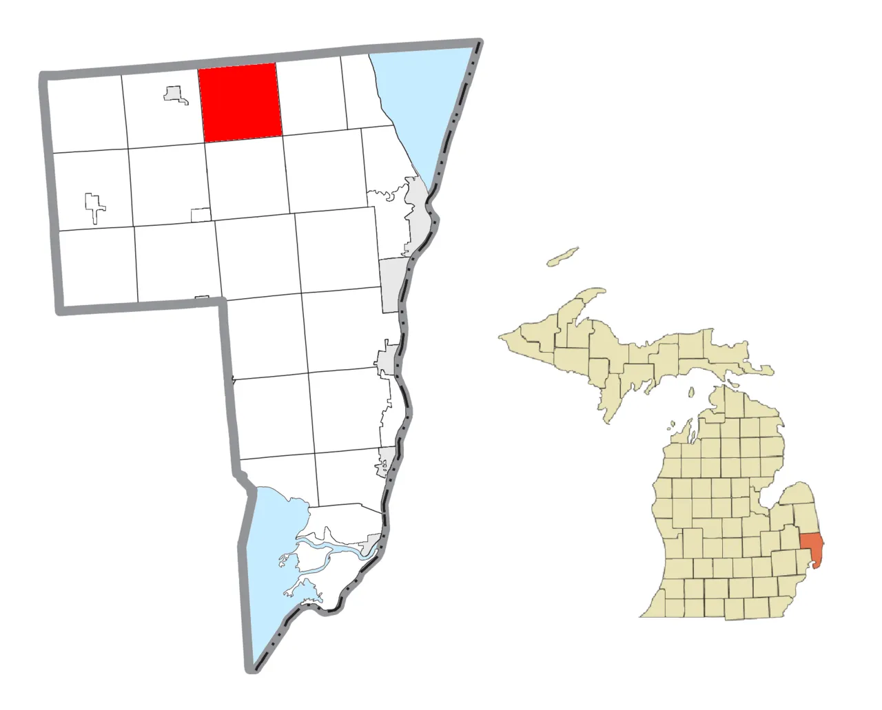 Greenwood Township (St. Clair), MI location.png