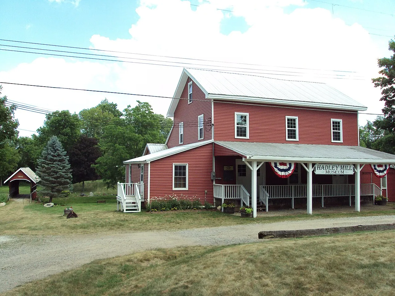 Hadley Flour and Feed Mill in Hadley Township, Michigan.