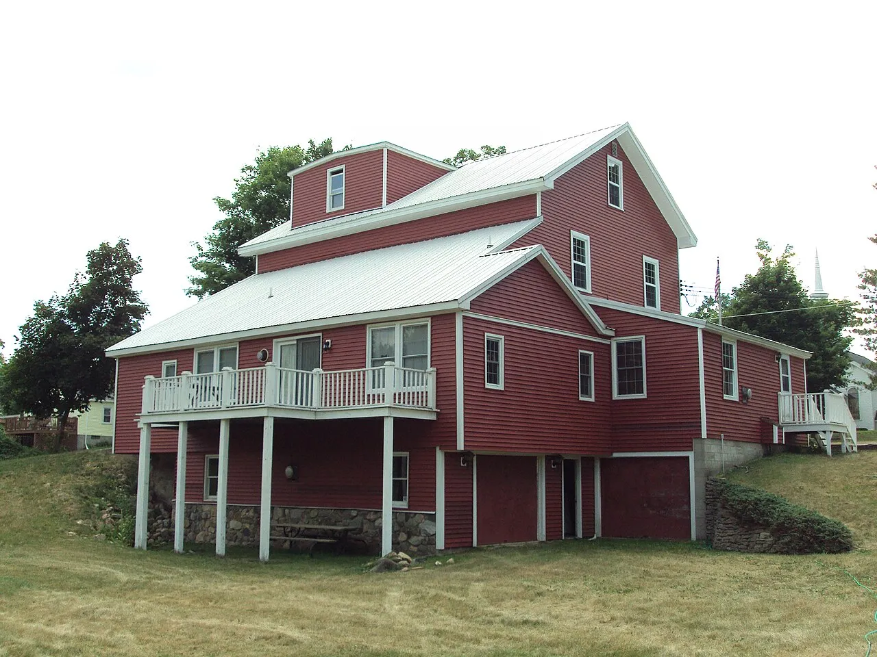 Hadley Flour and Feed Mill in Hadley Township, Michigan.