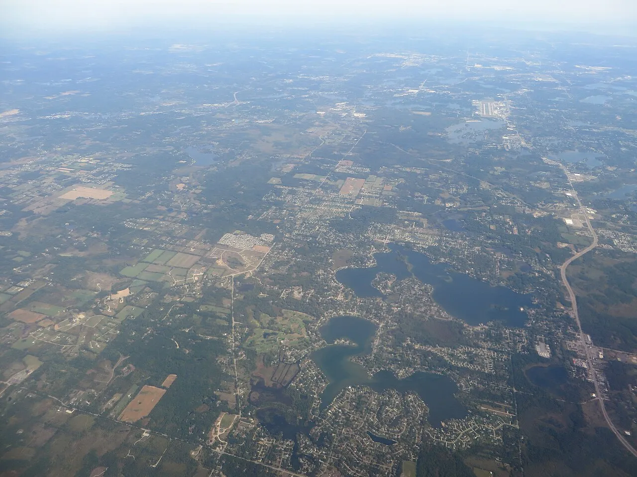 Highland Charter Township is a charter township of west Oakland County in the U.S. state of Michigan. The population was 19,202 at the 2010 census. Highland is a suburb of Detroit. Highland Township was founded by pionee
