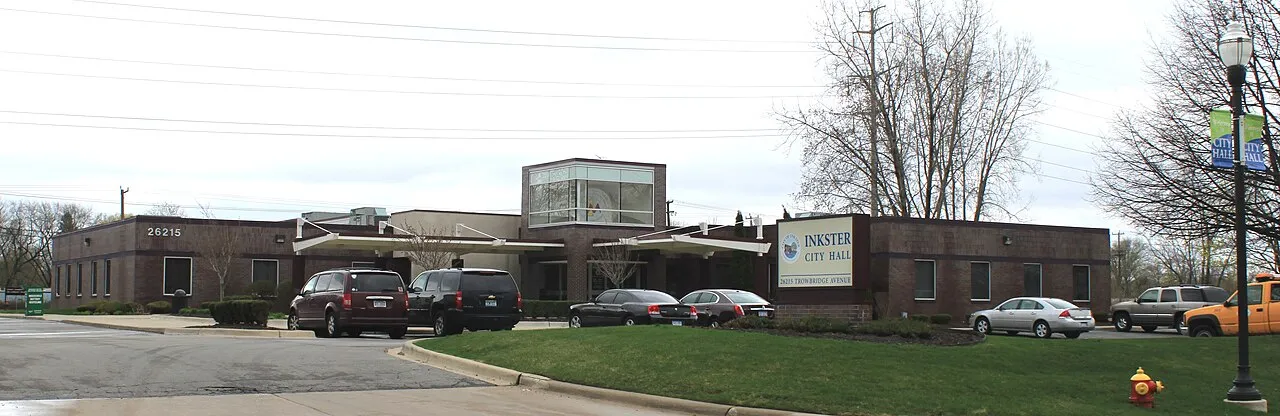 Inkster Michigan City Hall, 26215 Trowbridge Street.