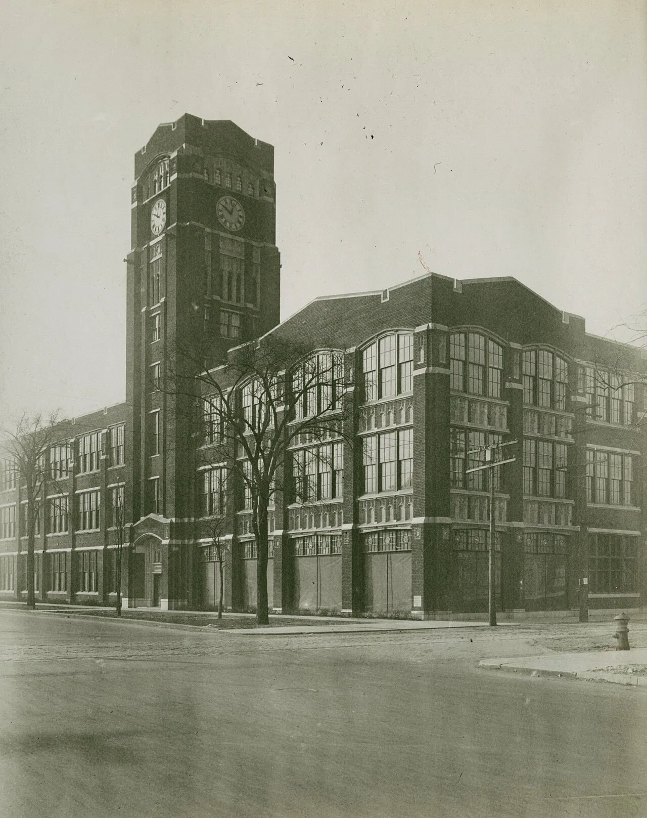 " Kimball Carriage Factory, Michigan Ave and 39th St."--Photograph verso.