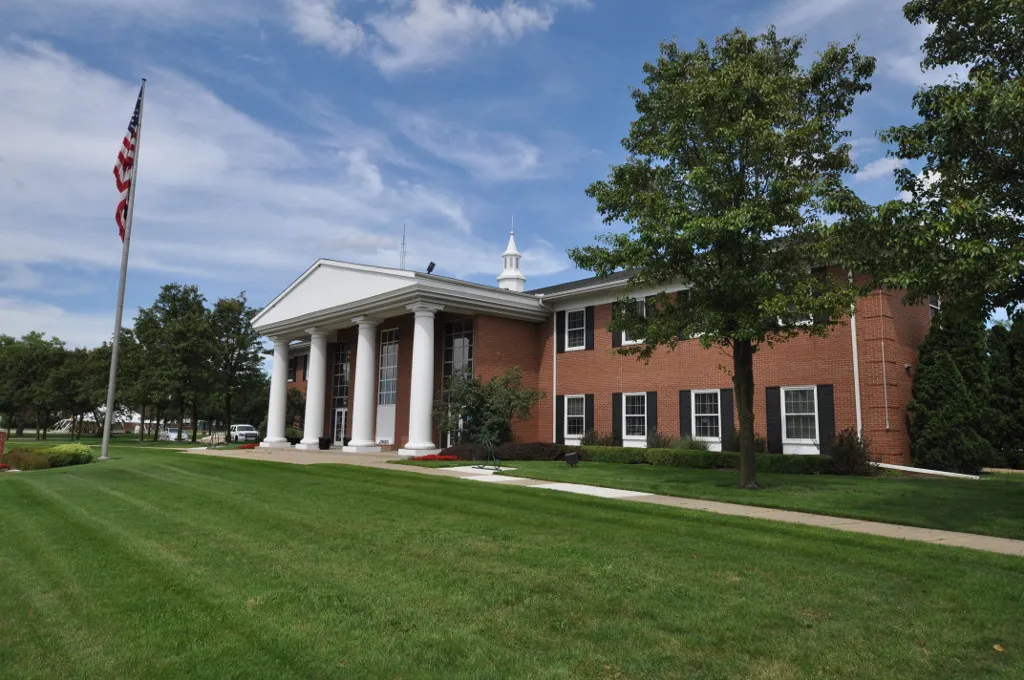 Lathrup Village Historic District, Lathrup Village, Michigan. City Hall.
