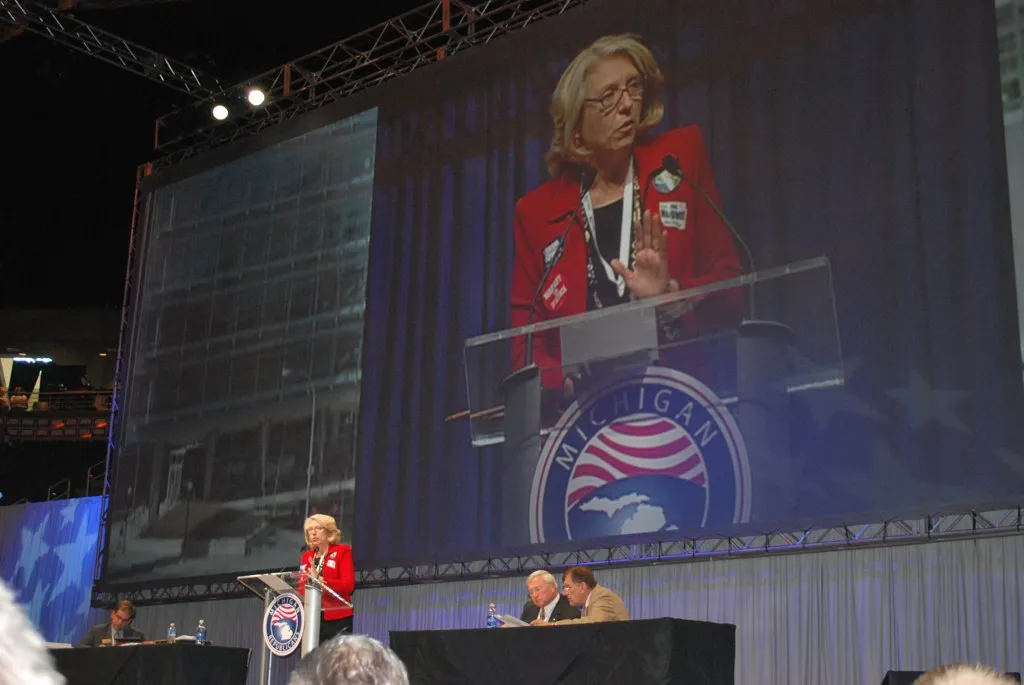 2010 Michigan Republican State Convention  <a href="http://terrilynnland.com/" rel="nofollow">terrilynnland.com/</a>