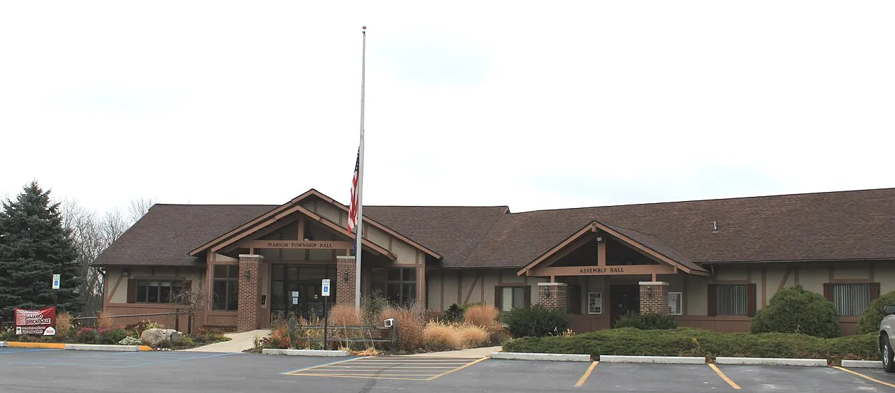 Marion Township Hall, 2877 West Coon Lake Road, Livingston County, Michigan