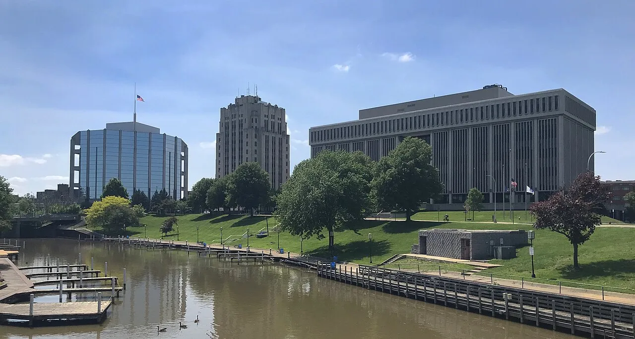 Skyline of Mount Clemens, Michigan