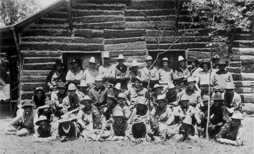 Production of The Rich Slave began “about the middle of June 1917” and that much of the movie was filmed in Howell. The State Police portrayed cowboys in some action shots, which were filmed “on land now known as Kensing