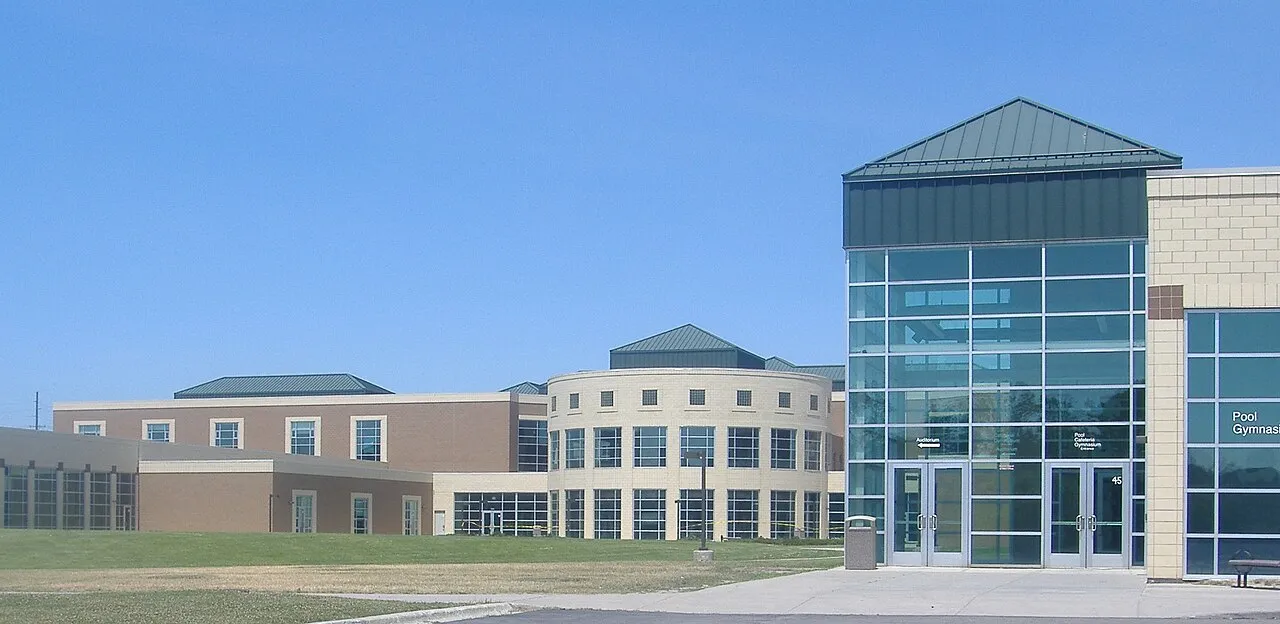 [Rochester, Michigan. Stoney Creek High School, opened in 2002. Third high school in Rochester Community School district.