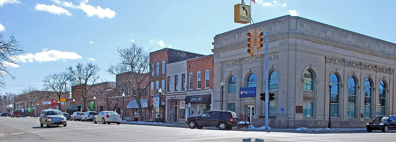 Romeo Historic District (Main St & 32 Mile) in Romeo, Macomb County MI