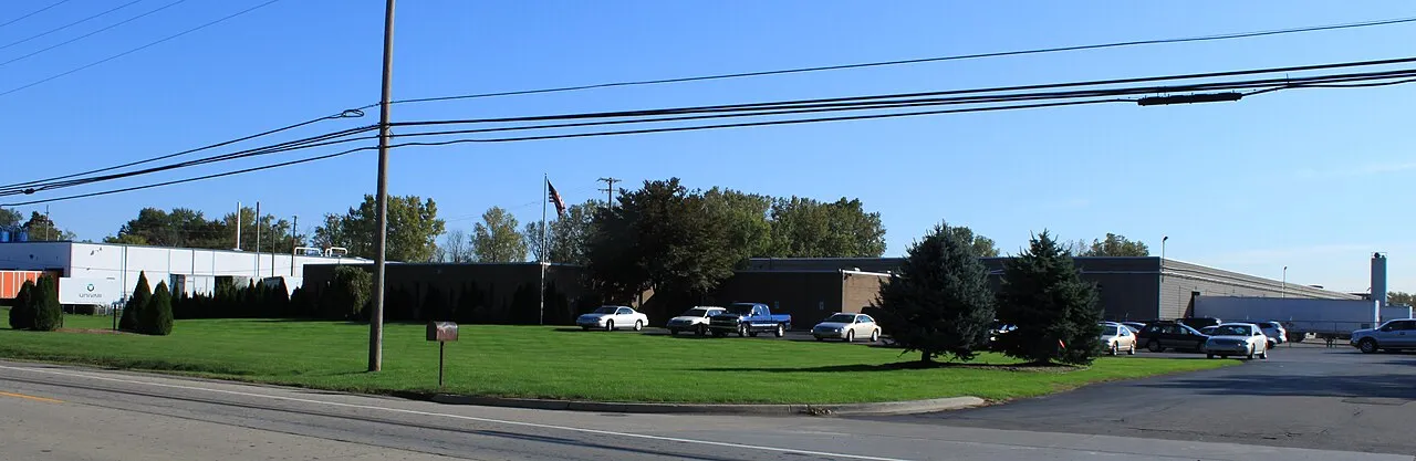 Univar Detroit-Romulus distribution facility, 13395 South Huron River Drive, Romulus, Michigan