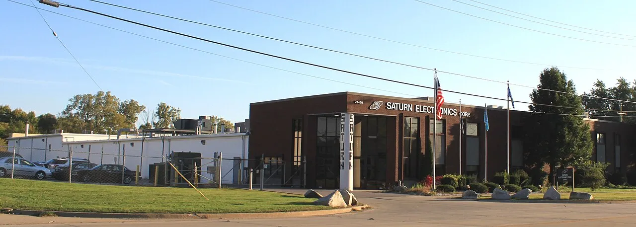 Saturn Electronics Corp. plant & offices, 28450 Northline Road, Romulus, Michigan