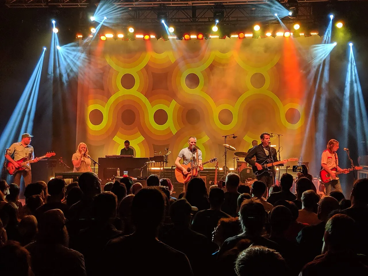 Scottish band Belle &amp; Sebastian Performing at the Royal Oak Music Theatre in Royal Oak, Michigan