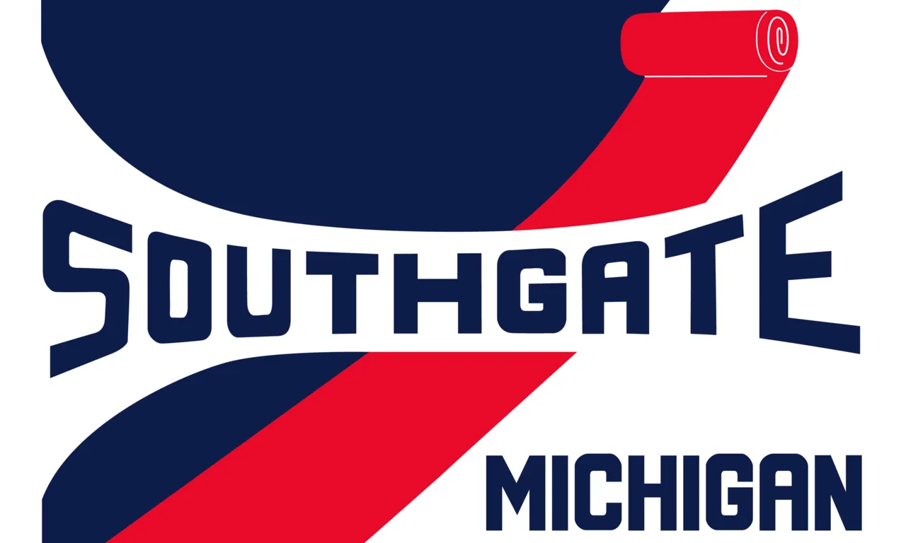 The flag for Southgate Michigan which was created in 1973