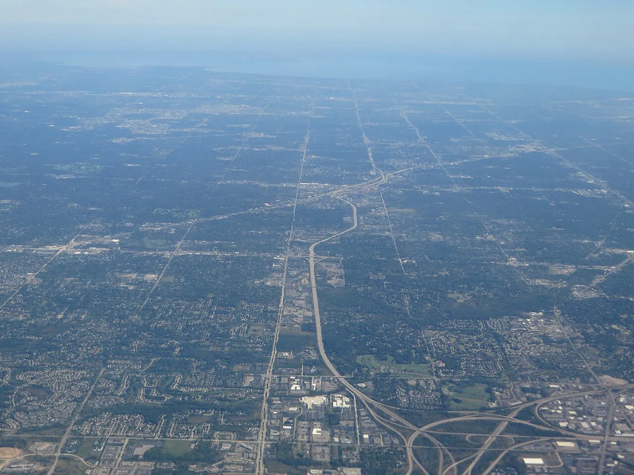 Interstate 696 (I-696) is an east–west auxiliary Interstate Highway in the US state of Michigan. The state trunkline highway is also known as the Walter P. Reuther Freeway, named for the prominent auto industry union hea
