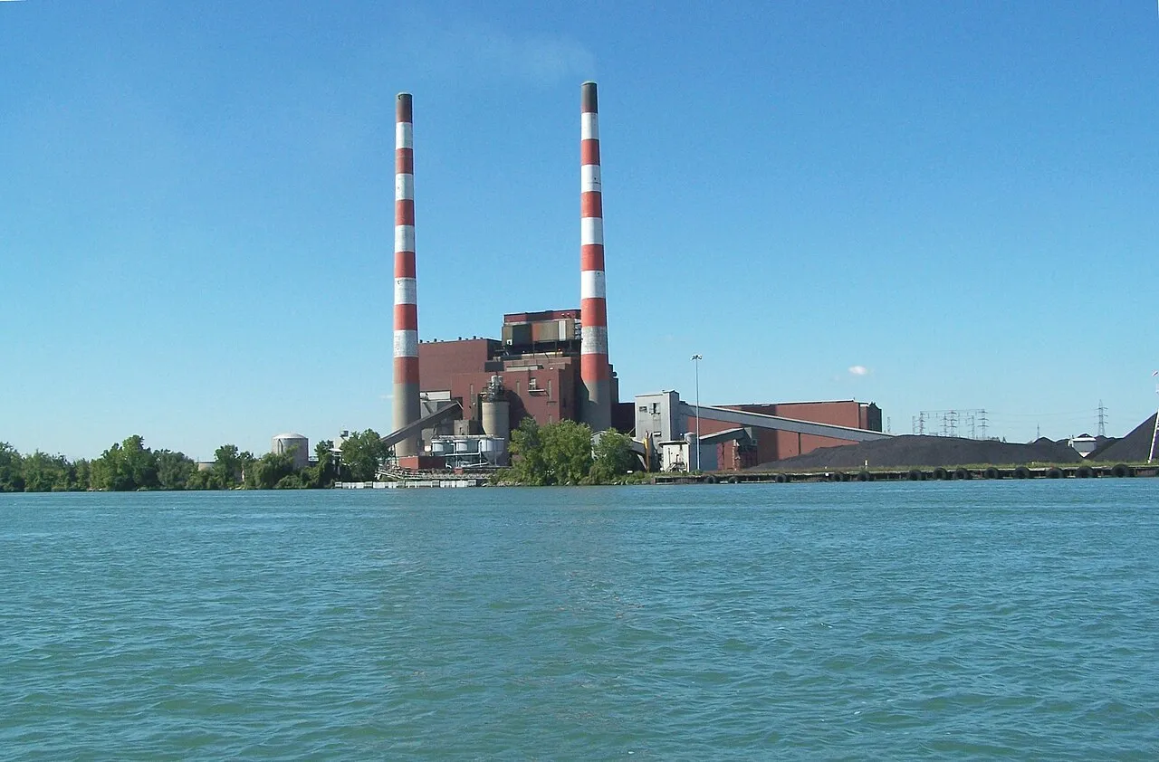en:Trenton Channel Power Plant located in en:Trenton, Michigan