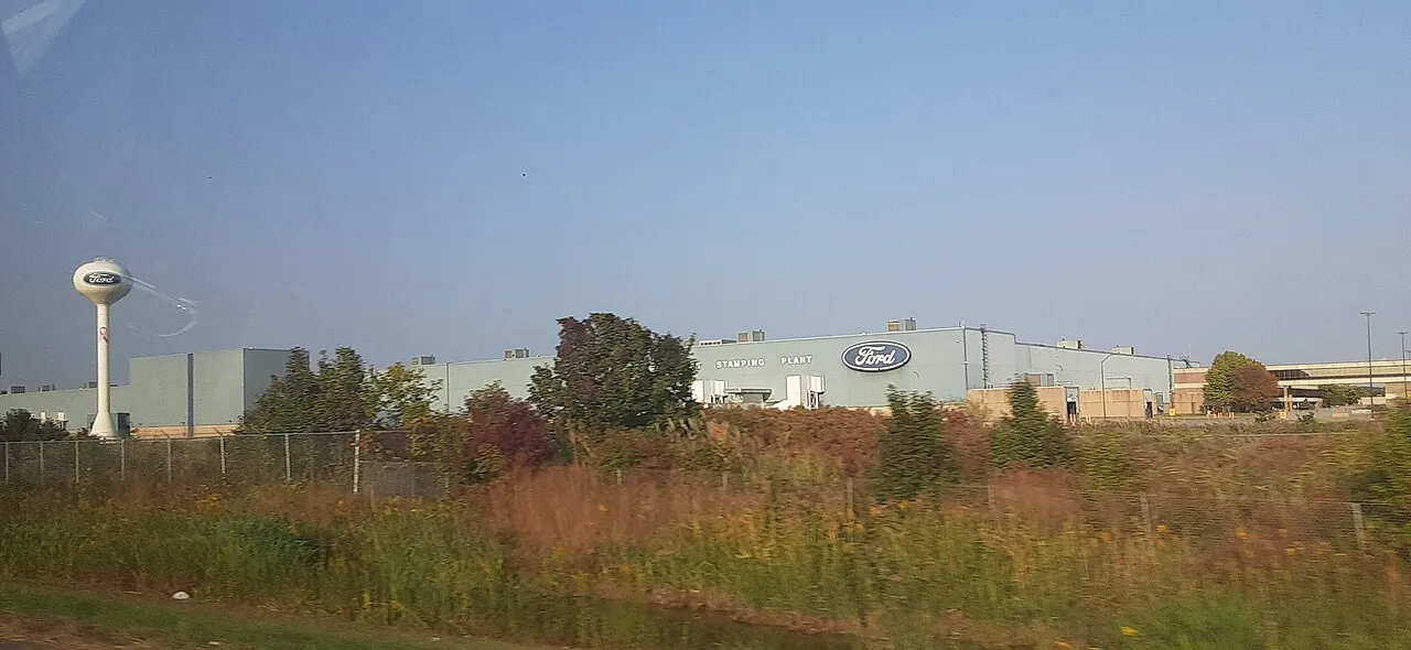 Ford Woodhaven Stamping Plant, Woodhaven, Michigan.