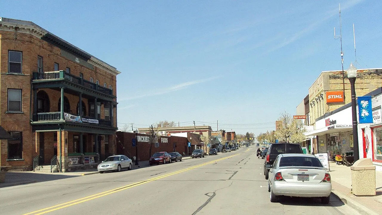 Downtown Yale, Michigan