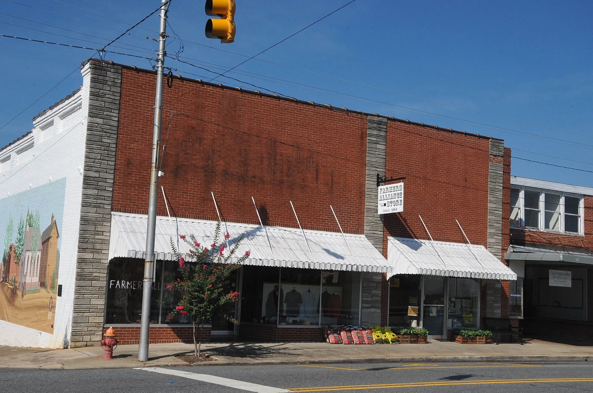 Siler City commercial historic district, Chatham County.