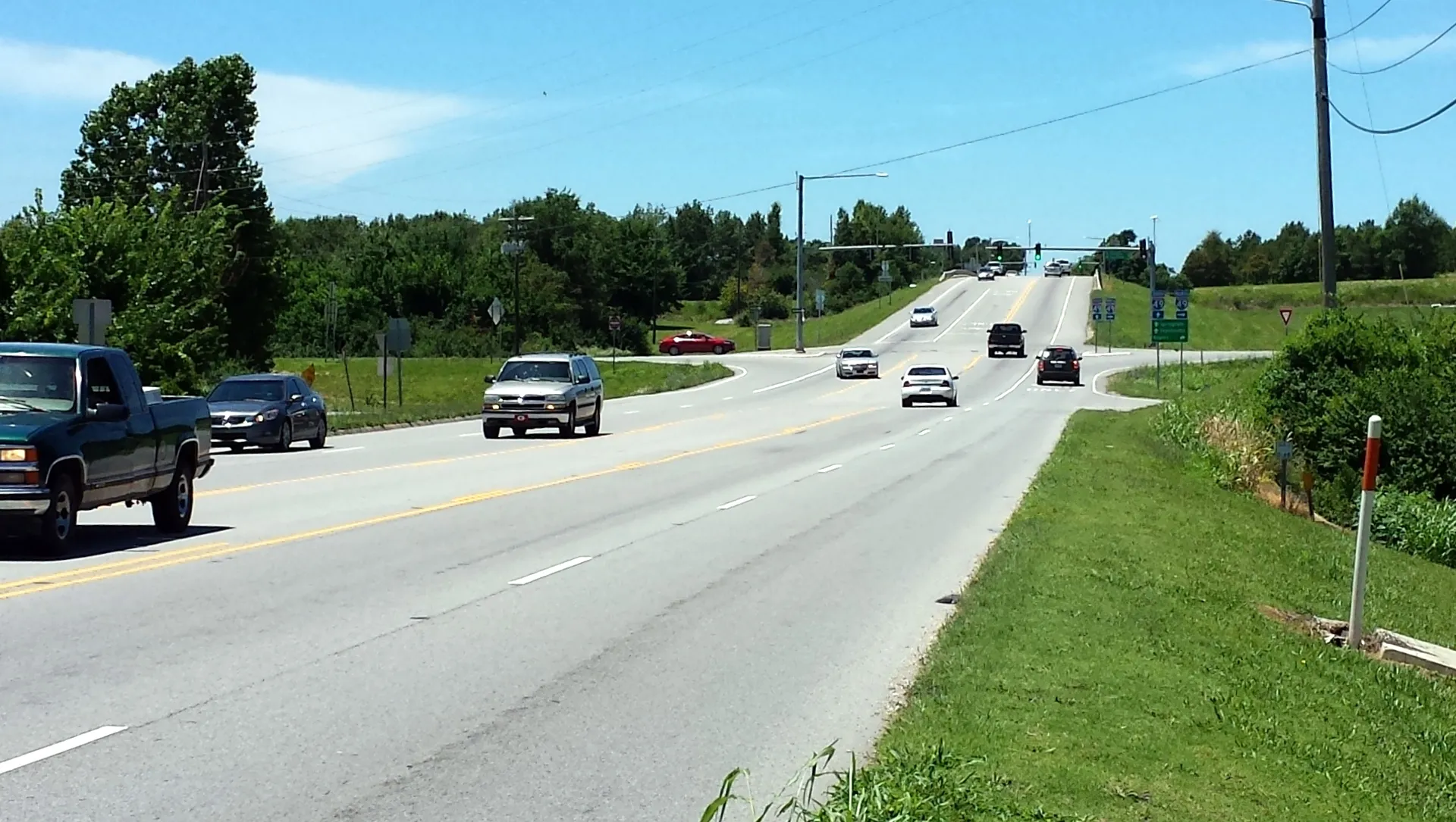 Highway 264 in Lowell, AR at the I-49 interchange