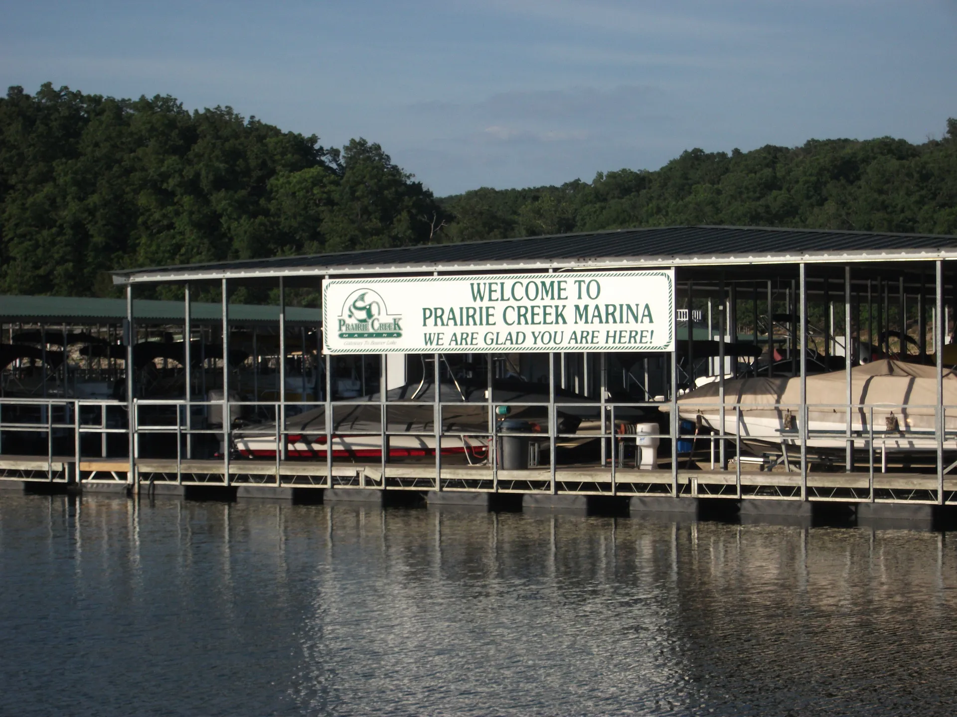 I took this photo at Prairie Creek Marina, Prairie Creek Arkansas. It is located on Beaver Lake, Arkansas.