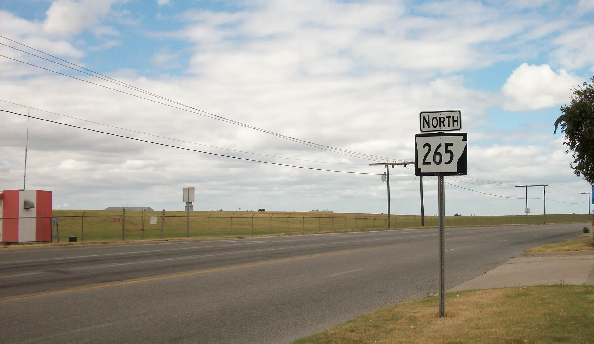 Arkansas Highway 265 Section 2 in Springdale, Washington County.