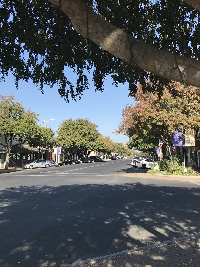 Draper Street in downtown Kingsburg