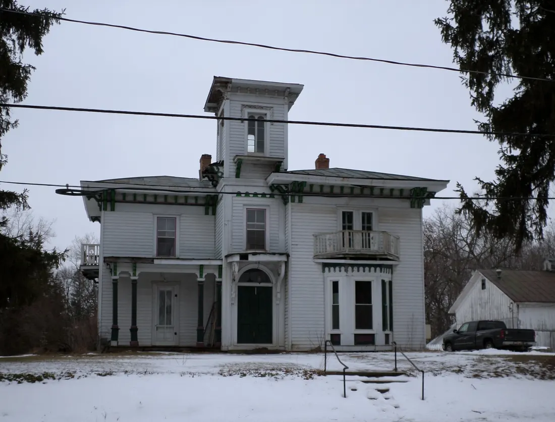 The Andrew B. Robinson House, located at 515 Ionia St, Muir, MI.