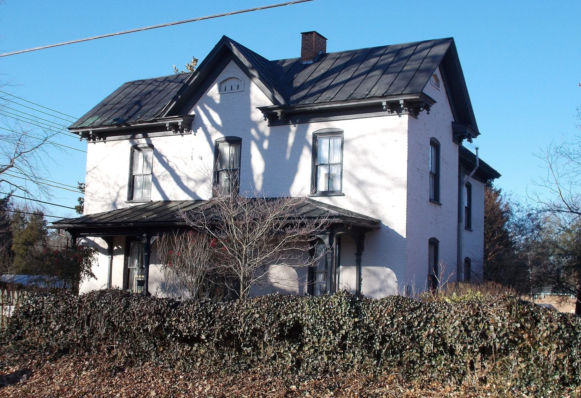 Isaac Harrison McKaughan House, Kernersville NC, January 2015