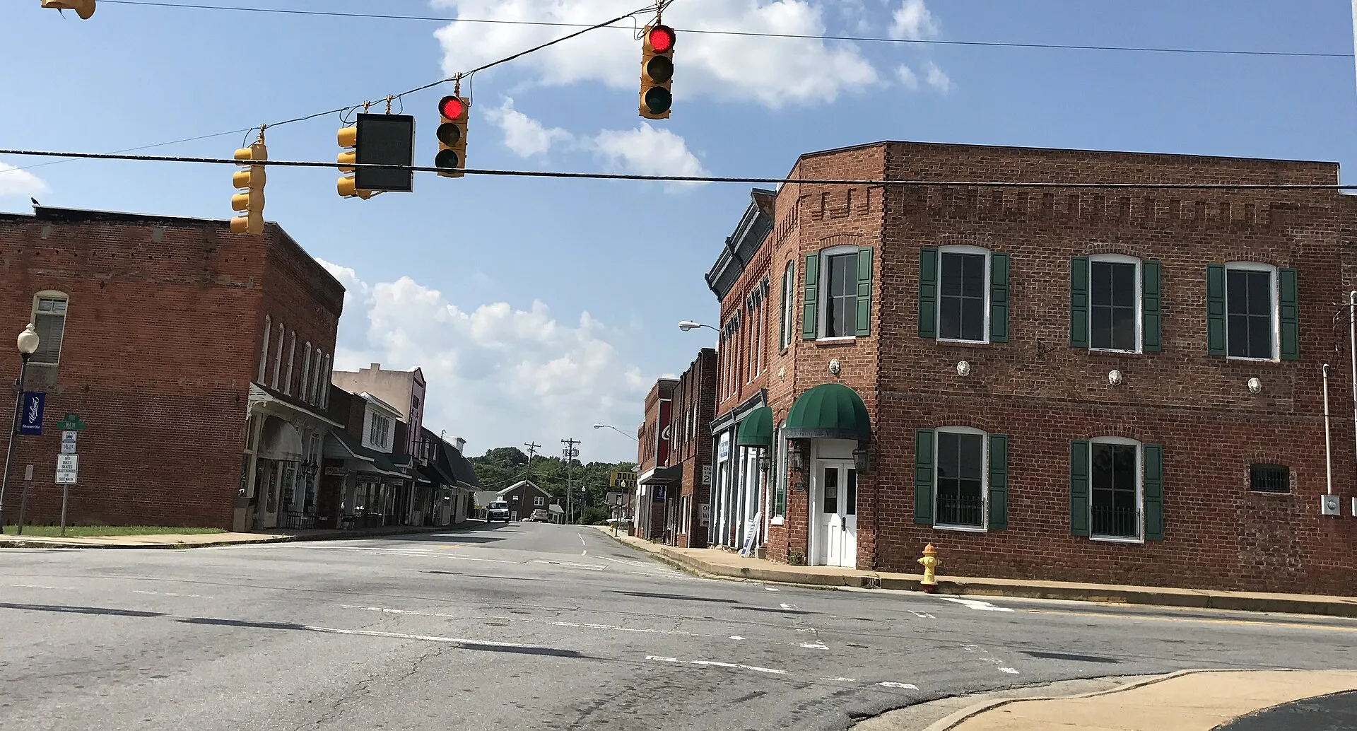 Downtown Stoneville, North Carolina