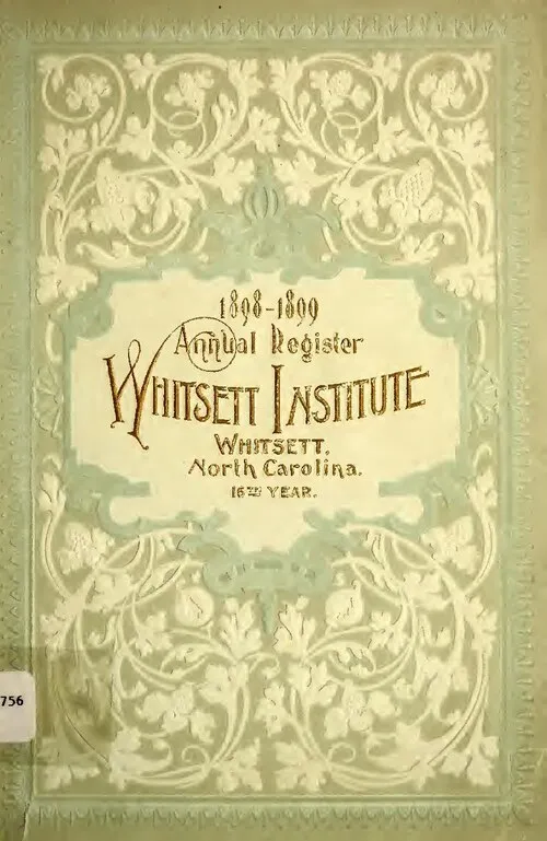 Subjects: Campus publications--North Carolina--Mandale.