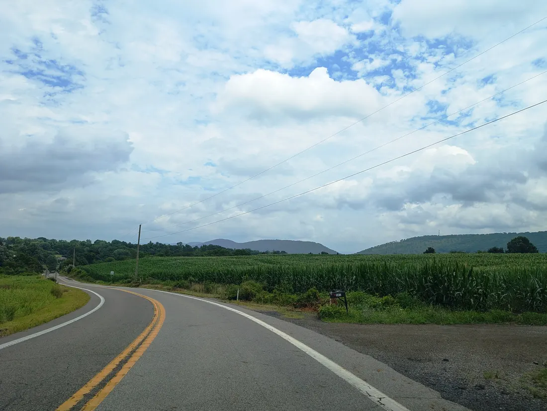 PA 34 in Buffalo Township.