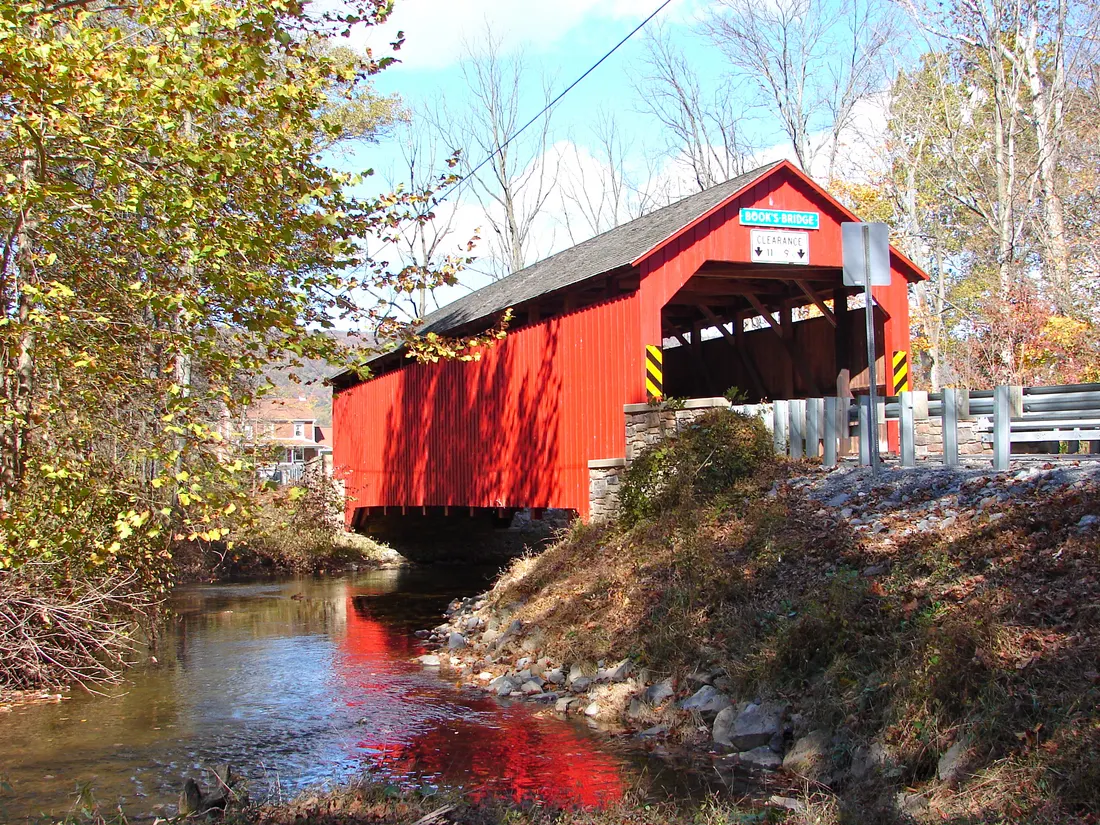 Book's Covered Bridge (National Register), Jackson Township.