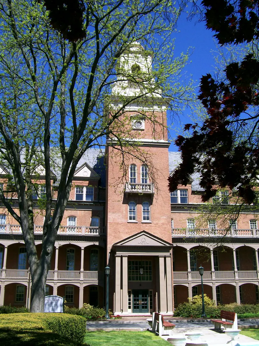 Old Main at Shippensburg University.