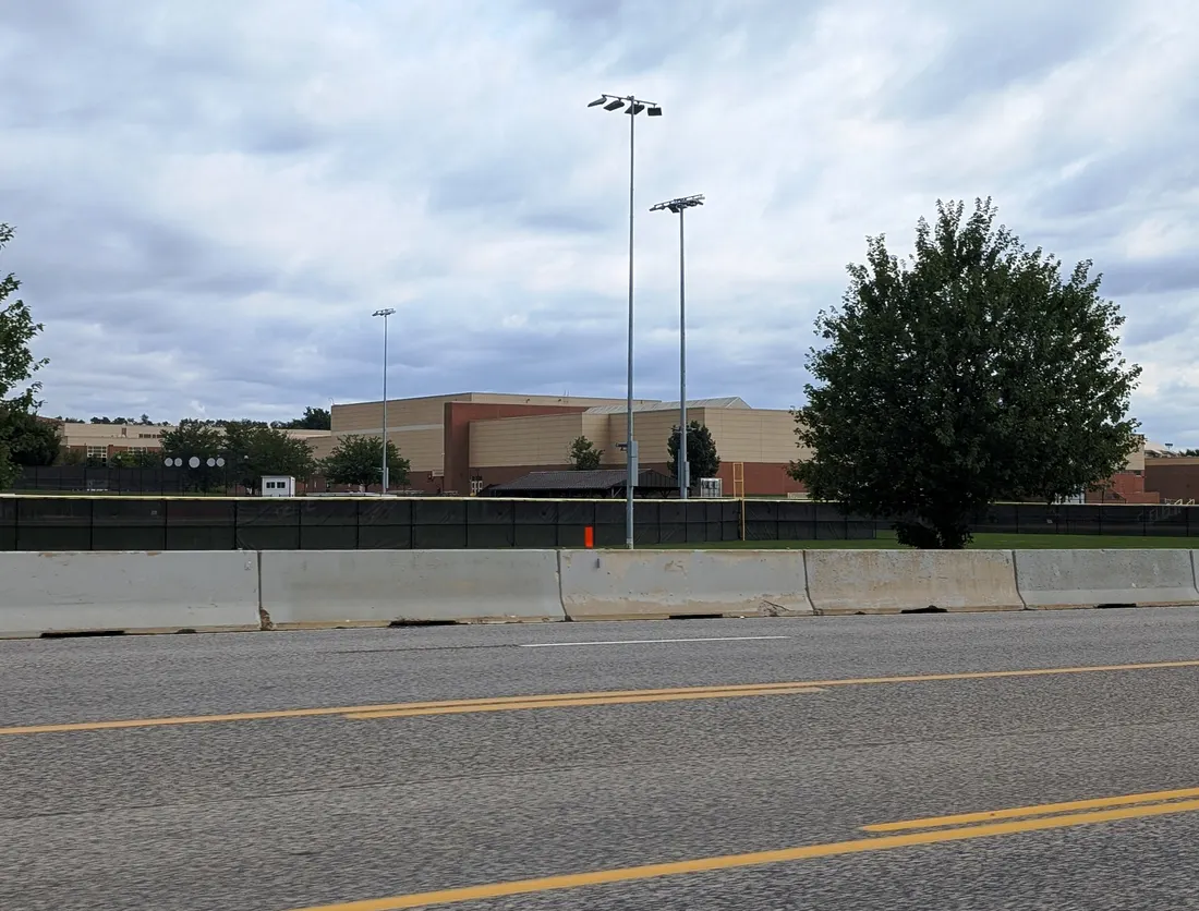 Cumberland Valley High School in Silver Spring Township, July 2025.