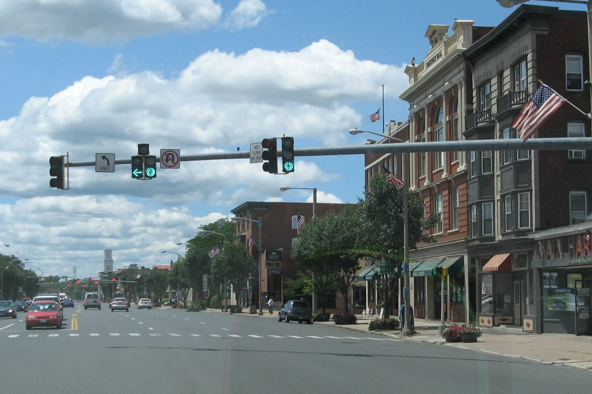Main Street, East Hartford, Connecticut.