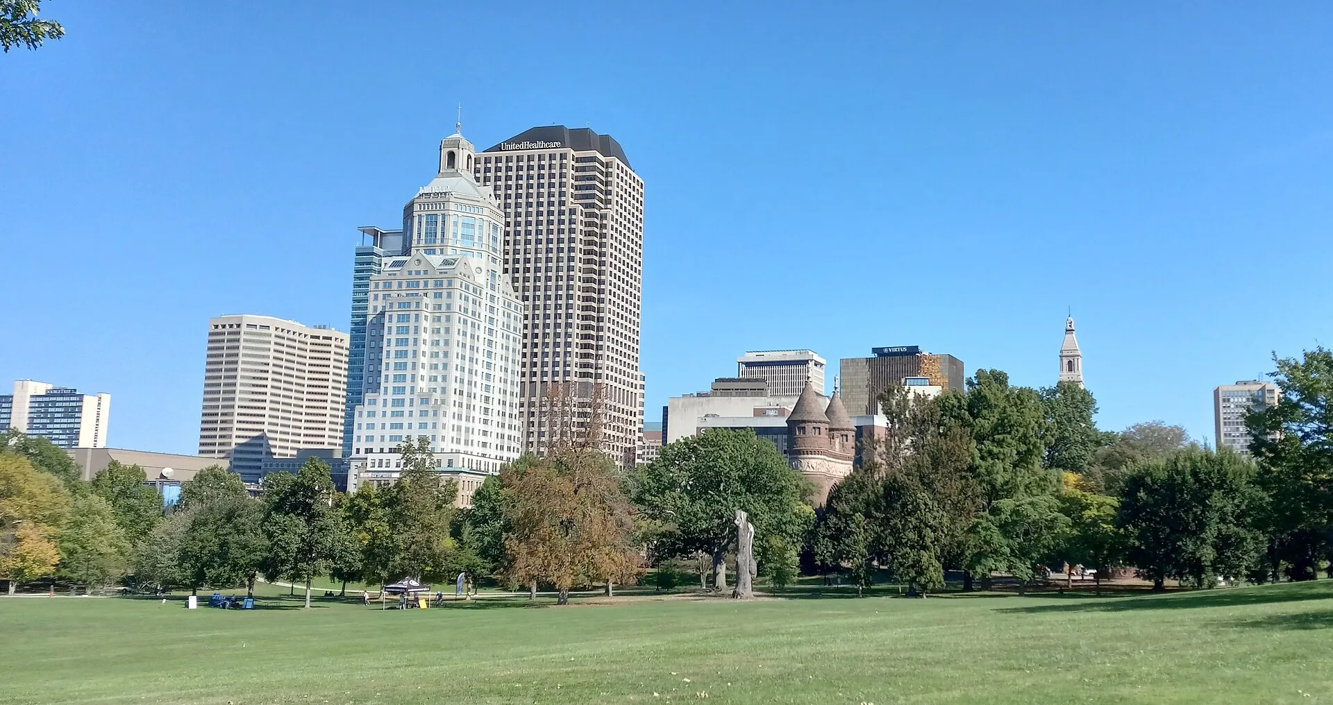 Hartford skyline, October 2025.