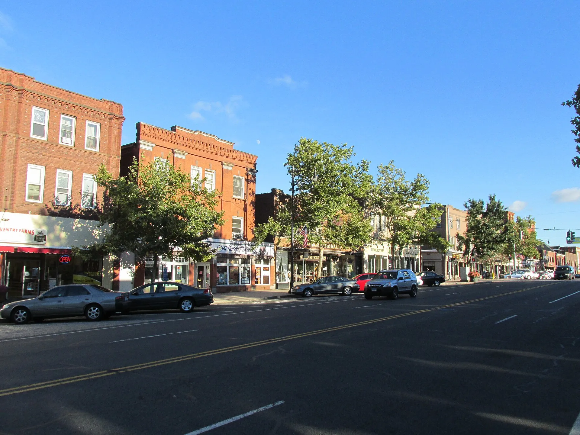 Main Street, Manchester, Connecticut.