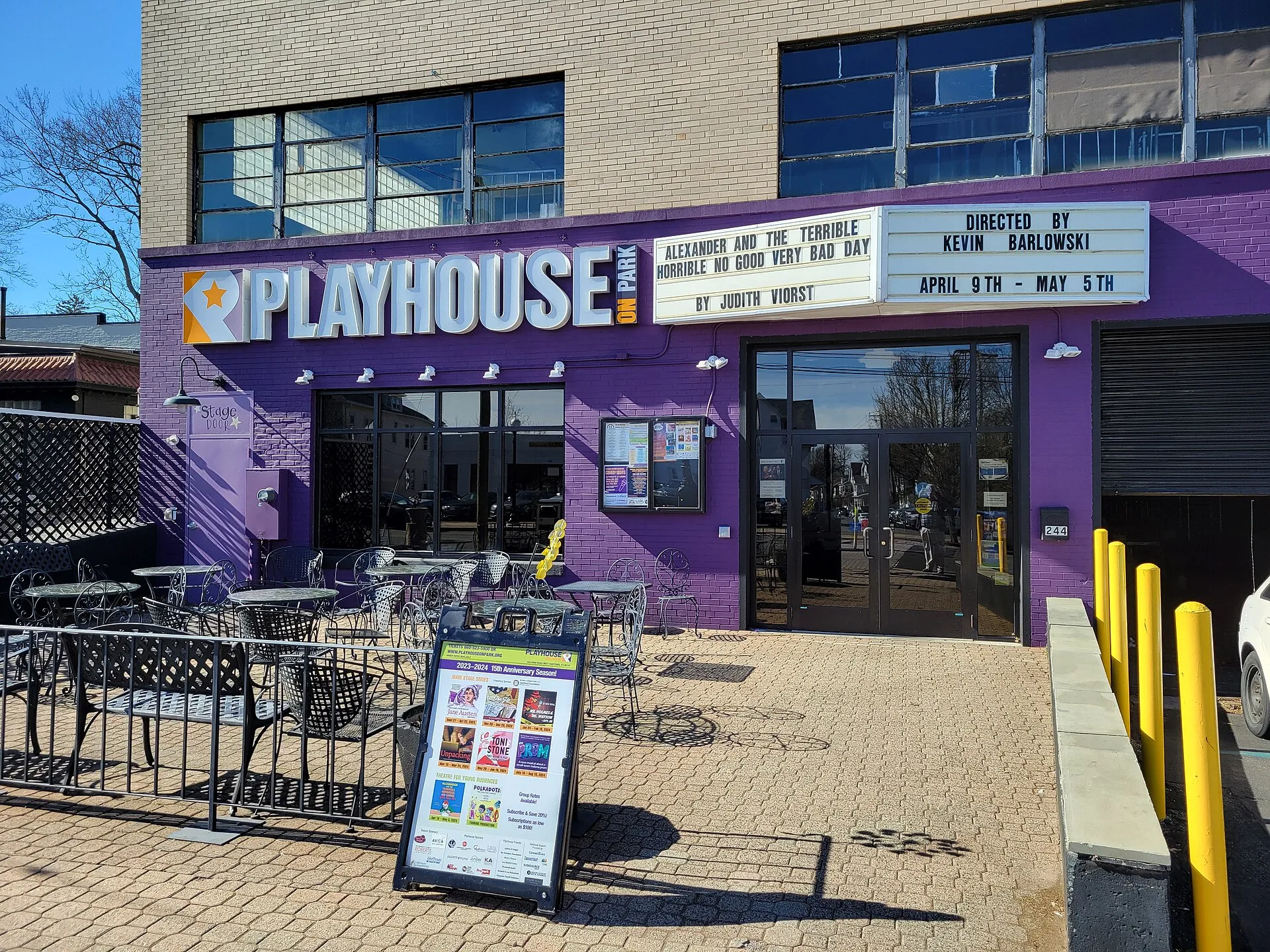 Playhouse on Park theater, West Hartford.