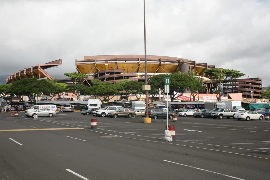 The Aloha Stadium Swap Meet, Hālawa (stadium closed since 2020).
